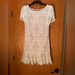 BB Dakota Floral Lace Dress